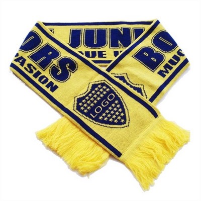 Acrylic Knitted Fan Scarves