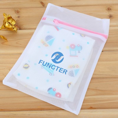 9x12" Zippered Fine Mesh Laundry Bags Laundry Wash Bags for Delicates-Heat Transfer