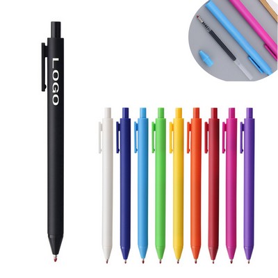 Black Ink Pressing Ballpoint Pen