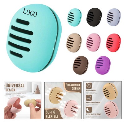 Compact Makeup Sponge Storage Case