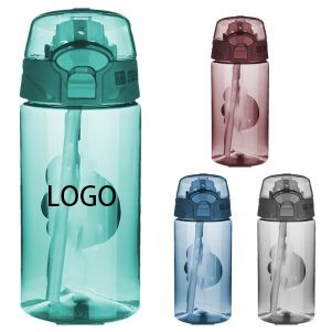 16oz Tritan Sports Water Bottle with Straw