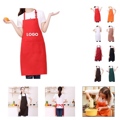 Solid Color Printed Aprons