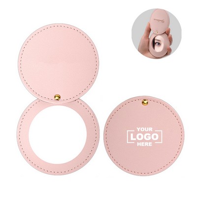 Pocket PU Makeup Mirror.