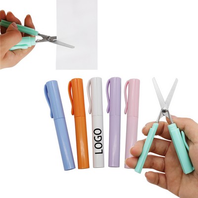 Pen Type Pocket Folding Paper Scissor
