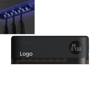 Toothbrush Holder With UV Sterilizer