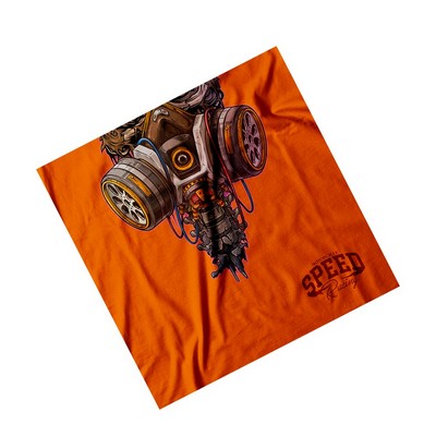ProColor Custom Bandana-Single Sided Microfiber 21" x 21"