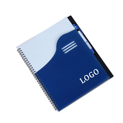 Custom Spiral Notebooks with Front Pocket
