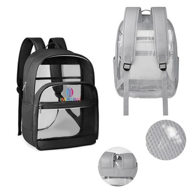 Clear Stadium-Approved Travel Backpack