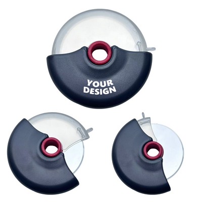 Pizza Cutter Round Roller With Cover