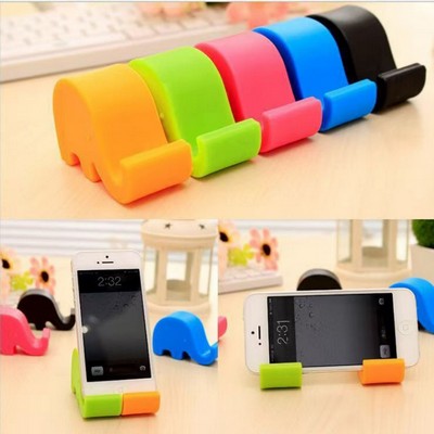Cute Elephant-Shaped Multifunctional Phone Stand
