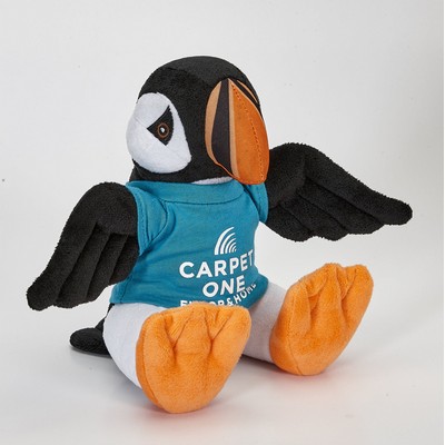 8" Beanie Puffin Stuffed Animal Bird