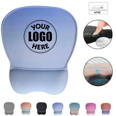 9.4'' x 8.1'' Mouse Pad with Smooth Wrist Support Surface