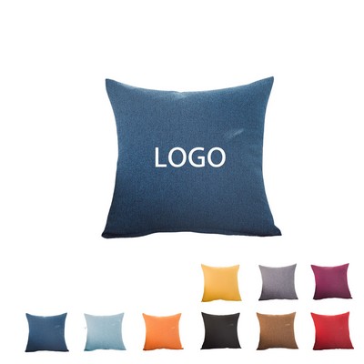 Decorative Linen Pillow Cover