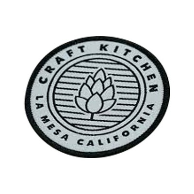 Custom Woven Patches - 5 inches - FREE SHIP