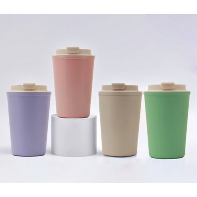 380ML Multi-Color Double-Layer Leak-Proof Coffee Thermos