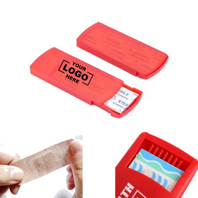 Compact Adhesive Bandage Dispensing Case