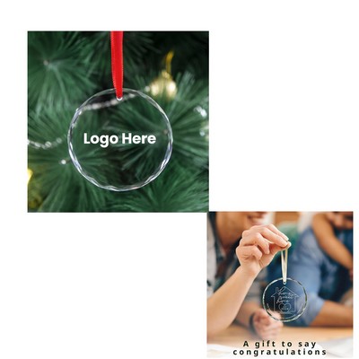 Custom Shaped Clear Ornaments