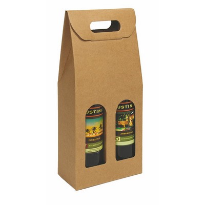 2-Bottle 750ml Carrier Box