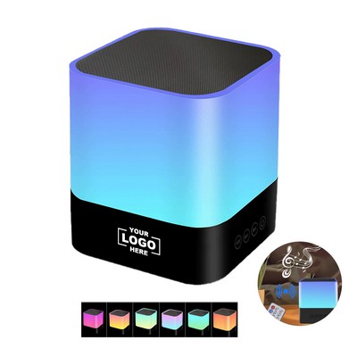 Colorful LED Light Wireless Speaker