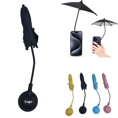 Magnetic Retractable Cell Phone Stand Umbrella