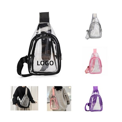 Transparent PVC Shoulder Bag