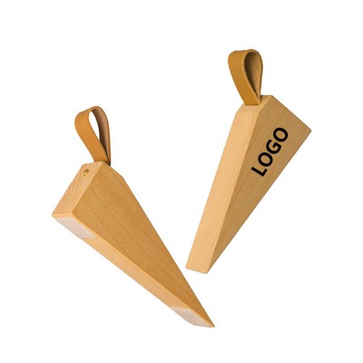 Custom Logo Wooden Door Stopper