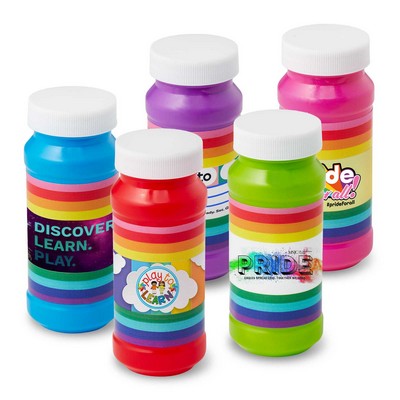 4 Oz. Pride Bubbles w/Full Color Digital Label