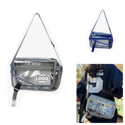 Clear Messenger Bag