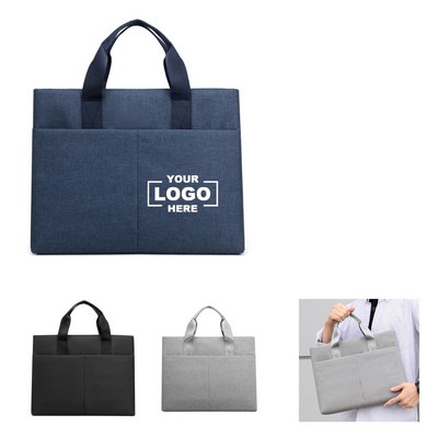 Oxford Cloth Casual Laptop Briefcase