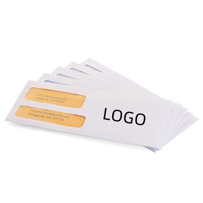 Double-Window Offset Paper Envelope