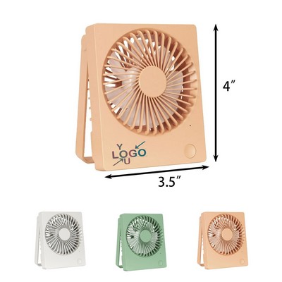 4" Portable USB Rechargeable Desk Fan