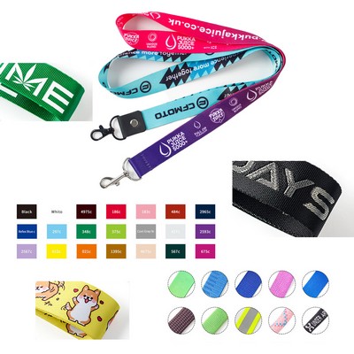Sublimated Fabric Wristbands w/ Locking Bead