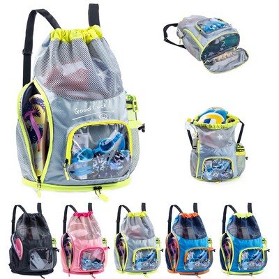 Beach Bag with Shoe Compartment