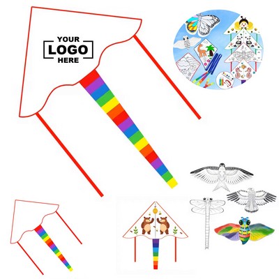 Graffiti-Inspired Cartoon Kite