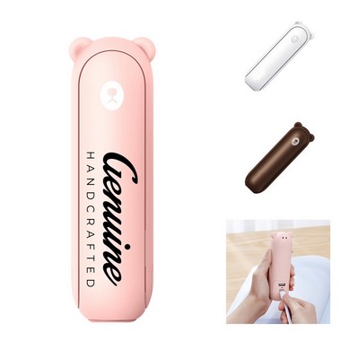 Handheld Fan with 4500 mAh Power Bank