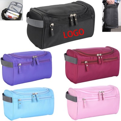 Water-Resistant Polyester Toiletry Organizer