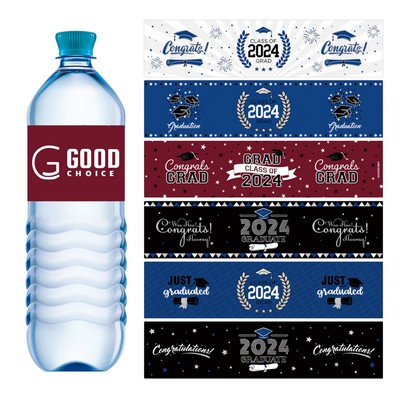 10Pcs Christmas Water Bottle Label Wraps