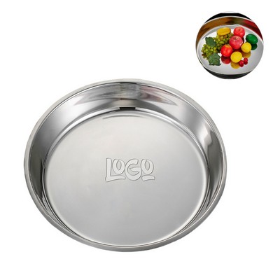 Stainless Steel Round Plate