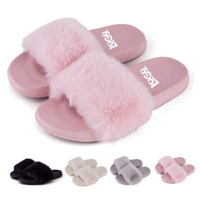 Women Soft Plush Slippers