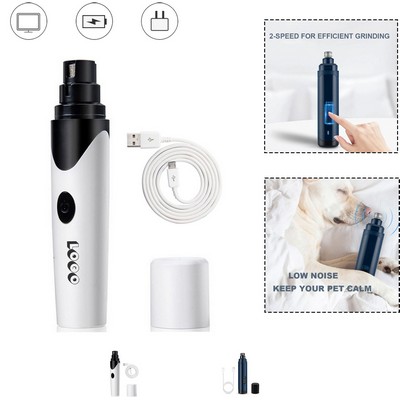 Professional 2-Speed Electric Dog Nail Grinder