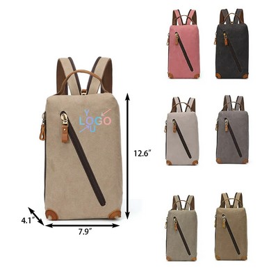 Canvas Crossbody Tote