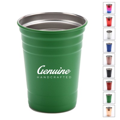 16 Oz. Stainless Steel Beer Stadium Cup