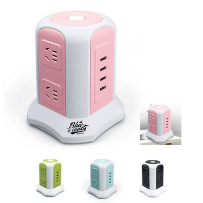 Clutter-free Desktop Power Charging Station