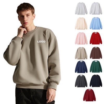 Unisex Fleece Lined 450gsm Heavyweight Cotton Sweatshirt