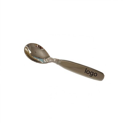 Cute Stainless Steel Kids Spoon and Fork Set for Toddlers Ages 1–5