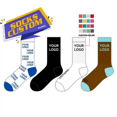 Custom Knit Jacquard Socks