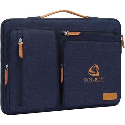 Laptop Carrying Case 15" With 4 Zipper Pockets&Handle