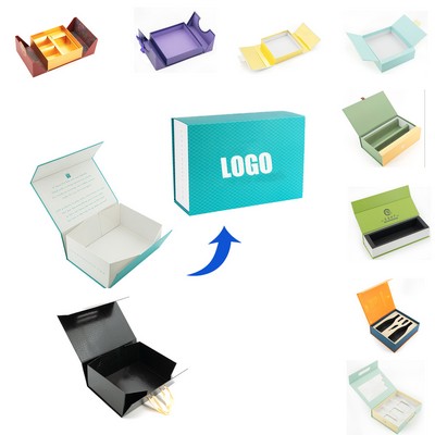 Foldable Magnetic Flip Lid Box