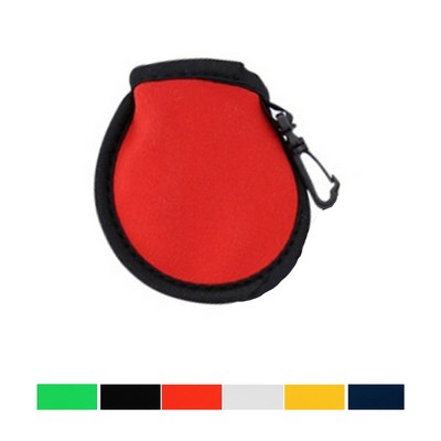 Portable Golf Ball Cleaner Pouch