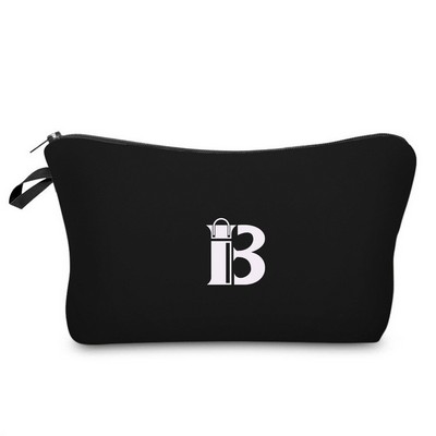 Waterproof Polyester Zipper Cosmetic Bag